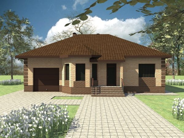 15. Проект дома C-019 Екстерьер Проект дома C-019 - фото 15