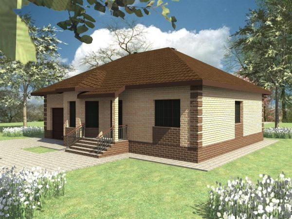 19. Проект дома C-019 Екстерьер Проект дома C-019 - фото 19