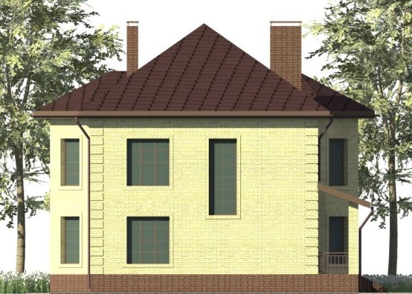 2. Проект дома C-021 Екстерьер Проект дома C-021 - фото 2