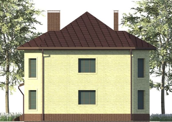 3. Проект дома C-021 Екстерьер Проект дома C-021 - фото 3