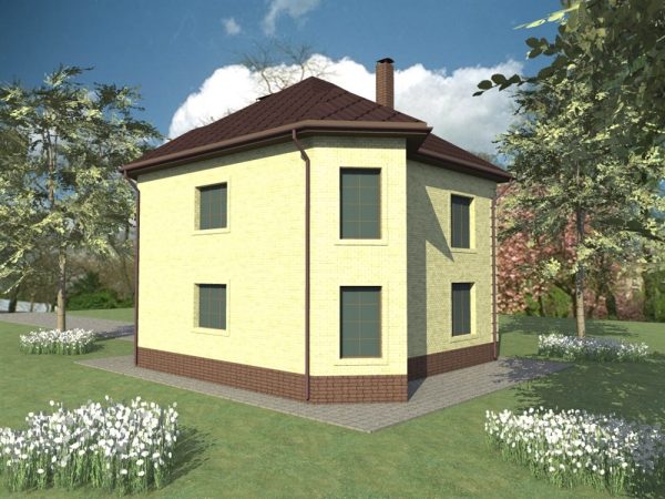 7. Проект дома C-021 Екстерьер Проект дома C-021 - фото 7