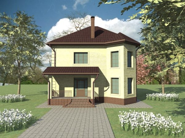 14. Проект дома C-021 Екстерьер Проект дома C-021 - фото 14