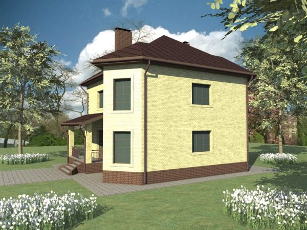 15. Проект дома C-021 Екстерьер Проект дома C-021 - фото 15