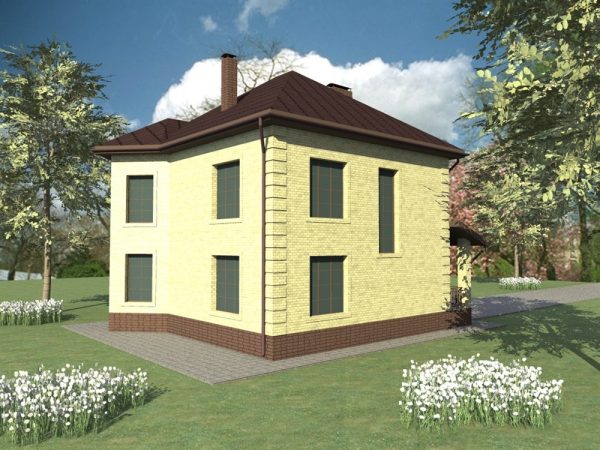 19. Проект дома C-021 Екстерьер Проект дома C-021 - фото 19