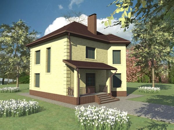 21. Проект дома C-021 Екстерьер Проект дома C-021 - фото 21