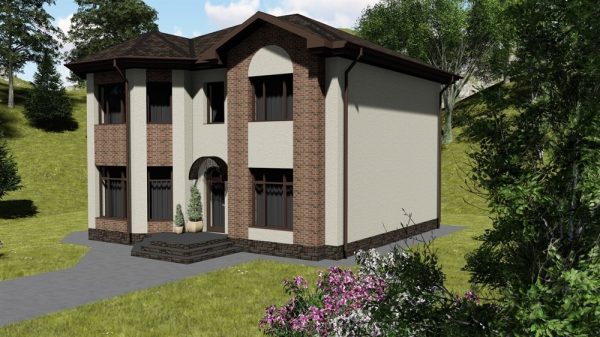 3. Проект дома C-022 Екстерьер Проект дома C-022 - фото 3