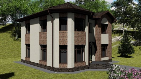 7. Проект дома C-022 Екстерьер Проект дома C-022 - фото 7