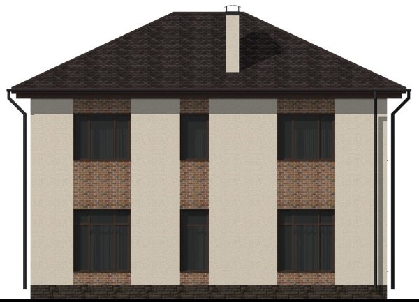 9. Проект дома C-022 Екстерьер Проект дома C-022 - фото 9