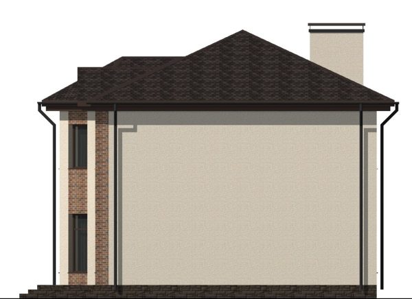 15. Проект дома C-022 Екстерьер Проект дома C-022 - фото 15