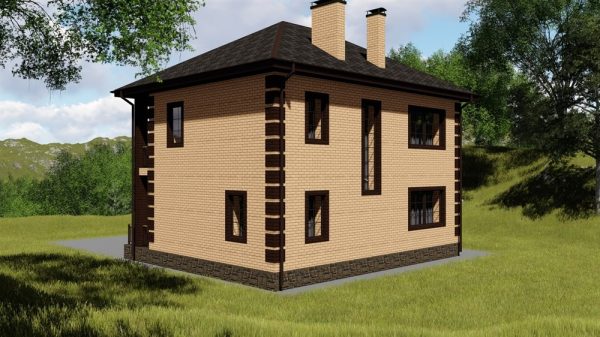 8. Проект дома C-023 Екстерьер Проект дома C-023 - фото 8