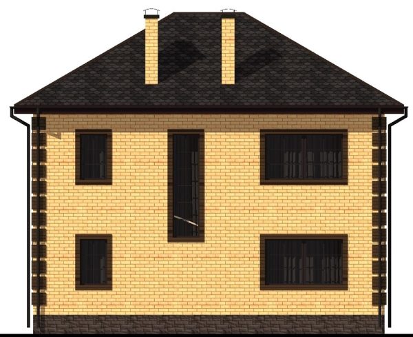 9. Проект дома C-023 Екстерьер Проект дома C-023 - фото 9