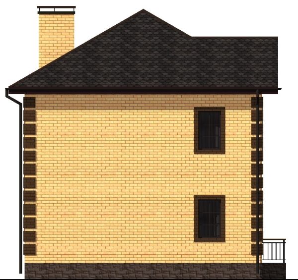 14. Проект дома C-023 Екстерьер Проект дома C-023 - фото 14