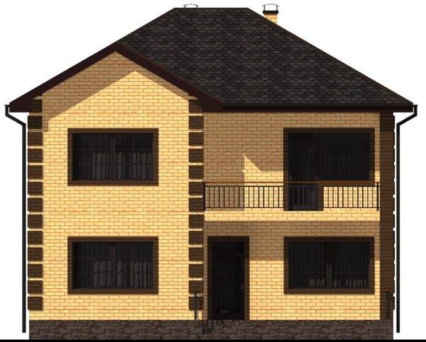 15. Проект дома C-023 Екстерьер Проект дома C-023 - фото 15