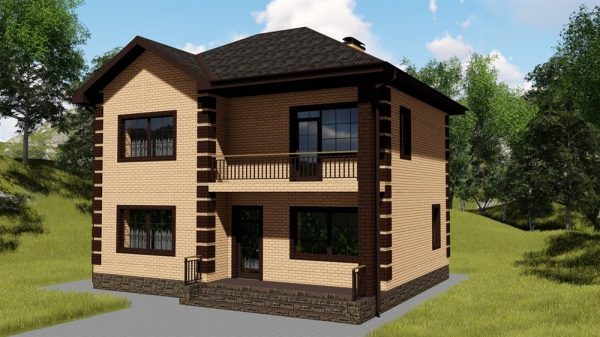 18. Проект дома C-023 Екстерьер Проект дома C-023 - фото 18