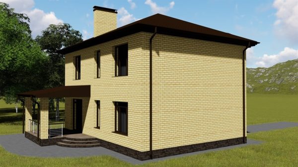 1. Проект дома C-024 Екстерьер Проект дома C-024 - фото 1