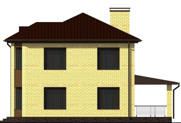 8. Проект дома C-024 Екстерьер Проект дома C-024 - фото 8