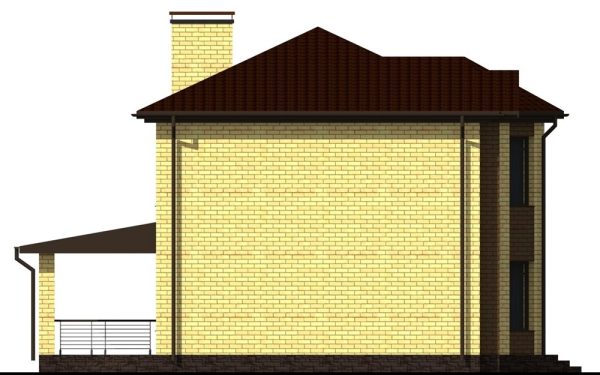 11. Проект дома C-024 Екстерьер Проект дома C-024 - фото 11