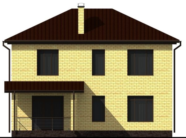 12. Проект дома C-024 Екстерьер Проект дома C-024 - фото 12