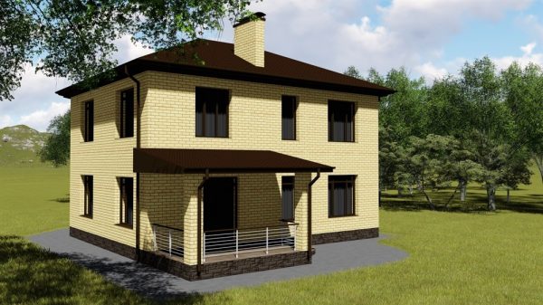 20. Проект дома C-024 Екстерьер Проект дома C-024 - фото 20