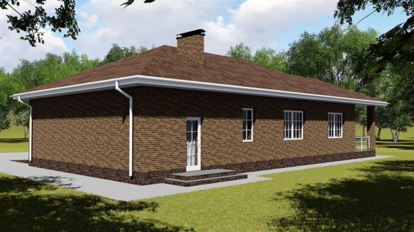 3. Проект дома C-025 Екстерьер Проект дома C-025 - фото 3