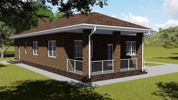 4. Проект дома C-025 Екстерьер Проект дома C-025 - фото 4