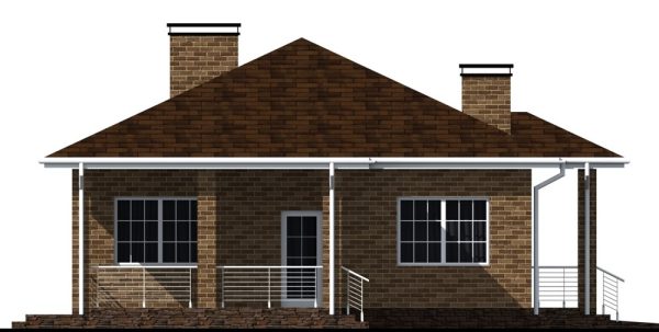 16. Проект дома C-025 Екстерьер Проект дома C-025 - фото 16