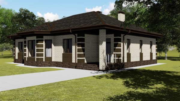 10. Проект дома C-026 Екстерьер Проект дома C-026 - фото 10