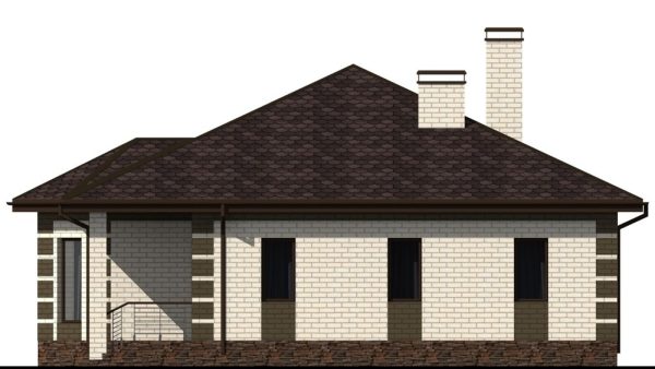 17. Проект дома C-026 Екстерьер Проект дома C-026 - фото 17