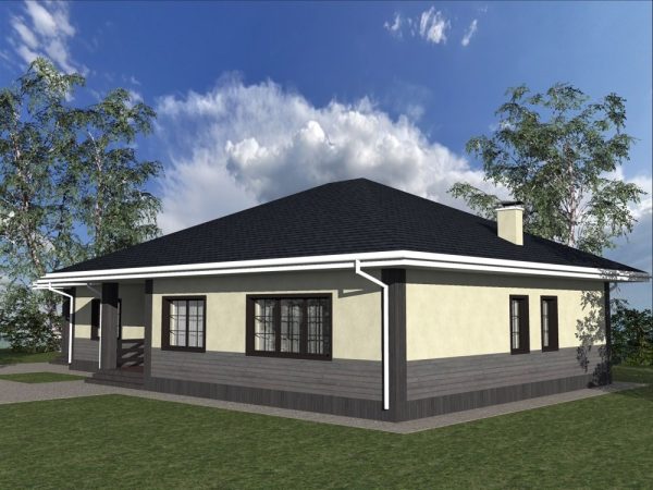 7. Проект дома C-027 Екстерьер Проект дома C-027 - фото 7