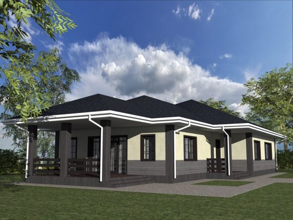 10. Проект дома C-027 Екстерьер Проект дома C-027 - фото 10