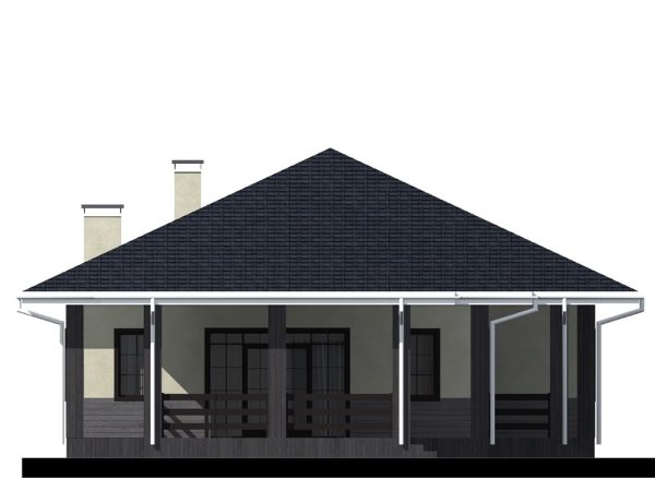 11. Проект дома C-027 Екстерьер Проект дома C-027 - фото 11