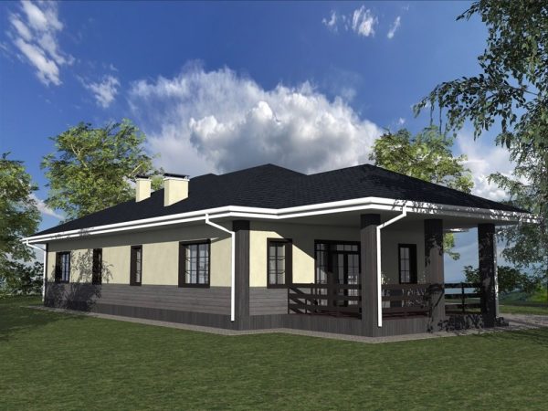 19. Проект дома C-027 Екстерьер Проект дома C-027 - фото 19