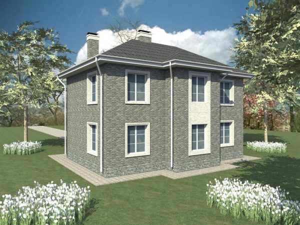1. Проект дома C-031 Екстерьер Проект дома C-031 - фото 1