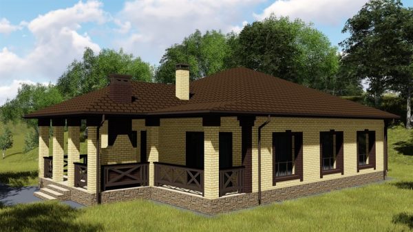 1. Проект дома C-032 Екстерьер Проект дома C-032 - фото 1