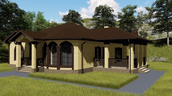 6. Проект дома C-032 Екстерьер Проект дома C-032 - фото 6