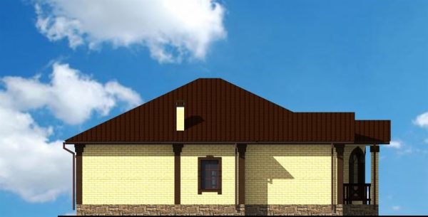 15. Проект дома C-032 Екстерьер Проект дома C-032 - фото 15