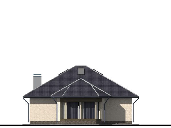 4. Проект дома C-033 Екстерьер Проект дома C-033 - фото 4