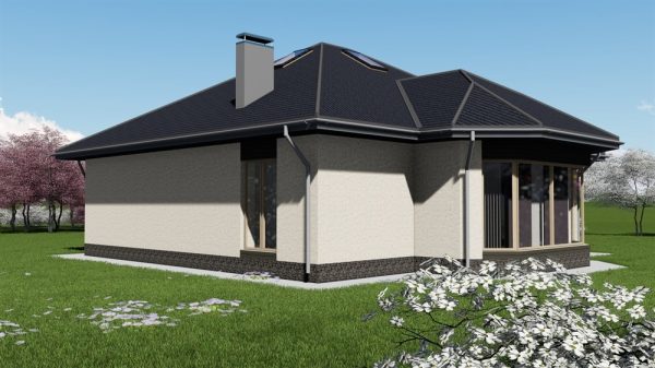 8. Проект дома C-033 Екстерьер Проект дома C-033 - фото 8