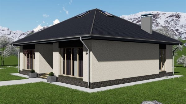 12. Проект дома C-033 Екстерьер Проект дома C-033 - фото 12