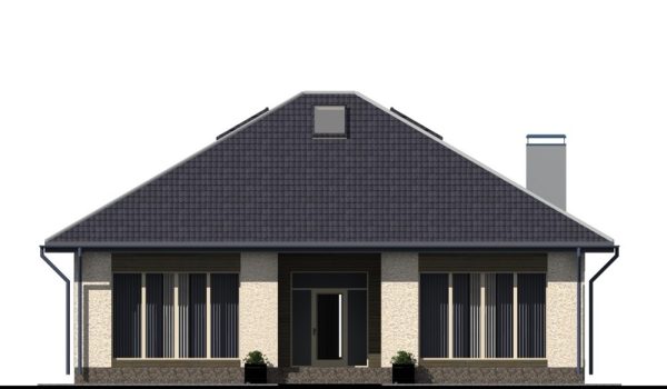 16. Проект дома C-033 Екстерьер Проект дома C-033 - фото 16