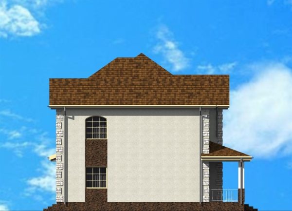 5. Проект дома C-034 Екстерьер Проект дома C-034 - фото 5