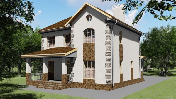 7. Проект дома C-034 Екстерьер Проект дома C-034 - фото 7