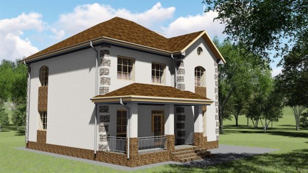 13. Проект дома C-034 Екстерьер Проект дома C-034 - фото 13