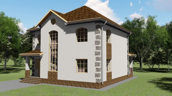 14. Проект дома C-034 Екстерьер Проект дома C-034 - фото 14