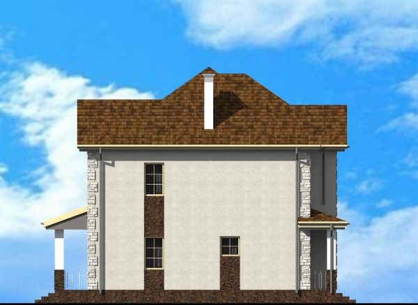 18. Проект дома C-034 Екстерьер Проект дома C-034 - фото 18