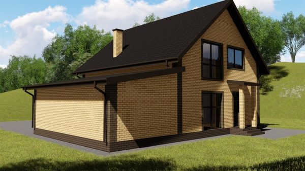 6. Проект дома C-035 Екстерьер Проект дома C-035 - фото 6