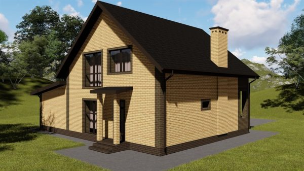 10. Проект дома C-035 Екстерьер Проект дома C-035 - фото 10