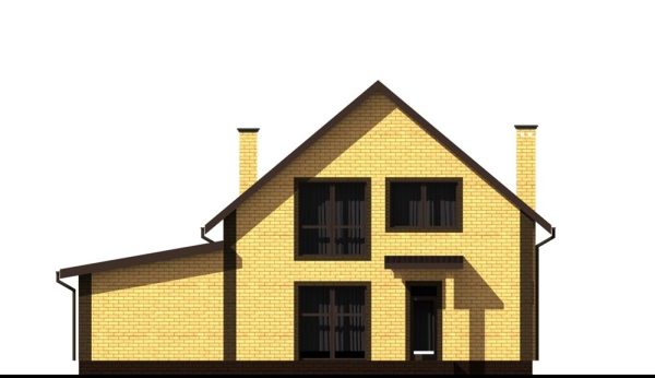 18. Проект дома C-035 Екстерьер Проект дома C-035 - фото 18