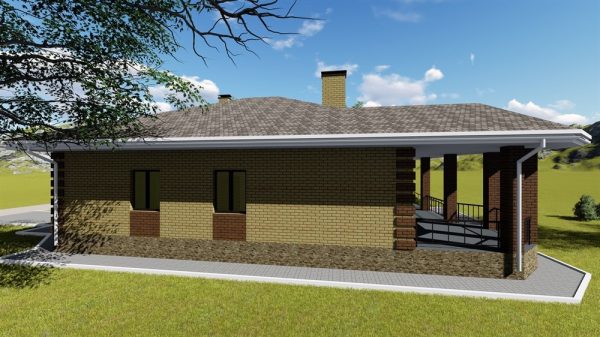 6. Проект дома C-036 Екстерьер Проект дома C-036 - фото 6