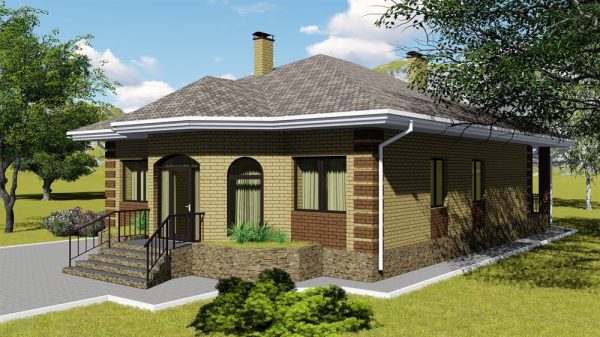 9. Проект дома C-036 Екстерьер Проект дома C-036 - фото 9